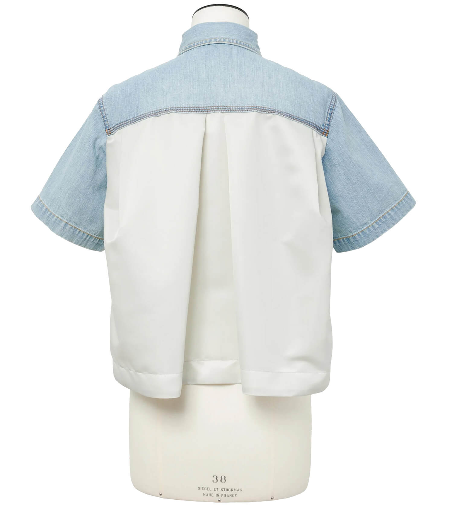 SACAI Denim Patch Pocket Shirt
