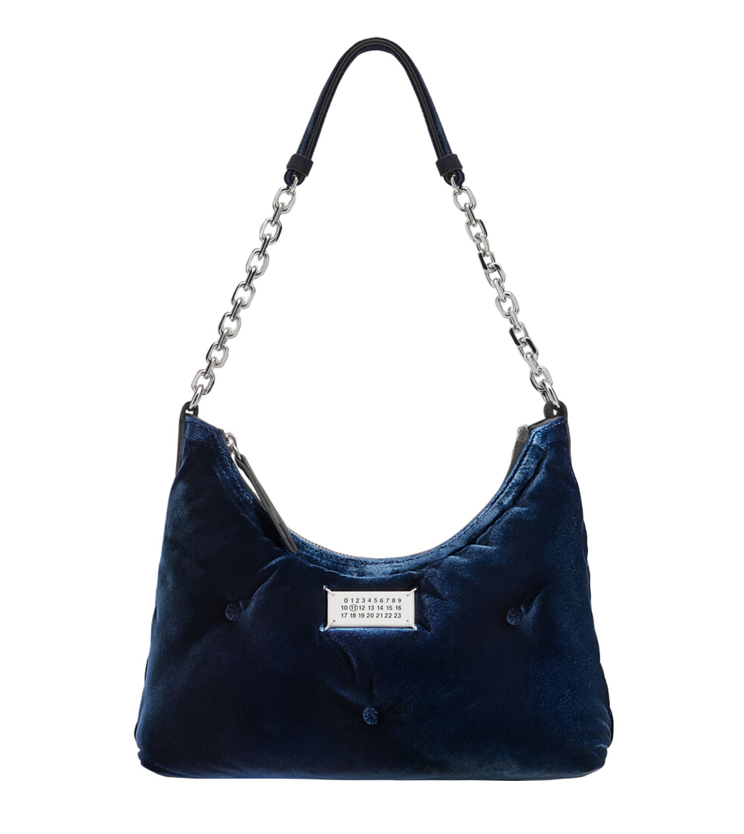 MAISON MARGIELA Dark Blue Glam Slam Hobo Small Bag