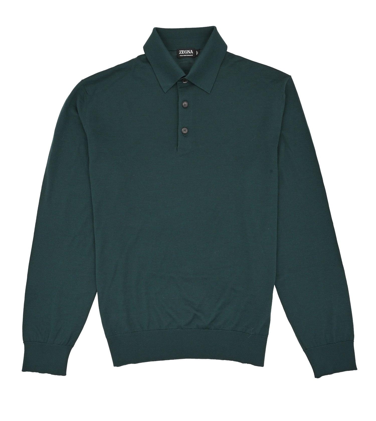 ZEGNA High Performance Long Sleeve Polo