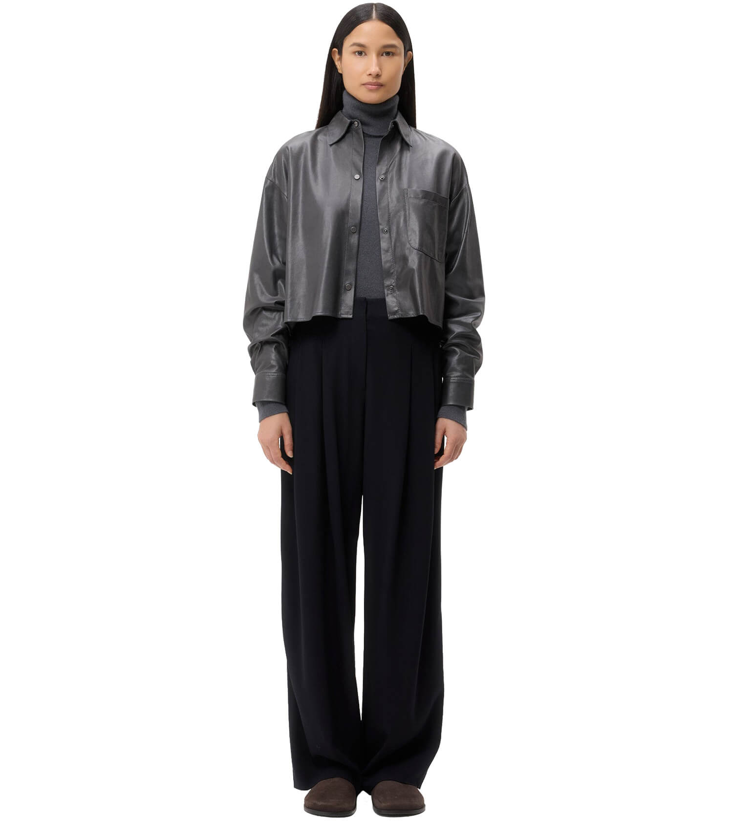 TWP Little Big Joe Lamb Leather Jacket