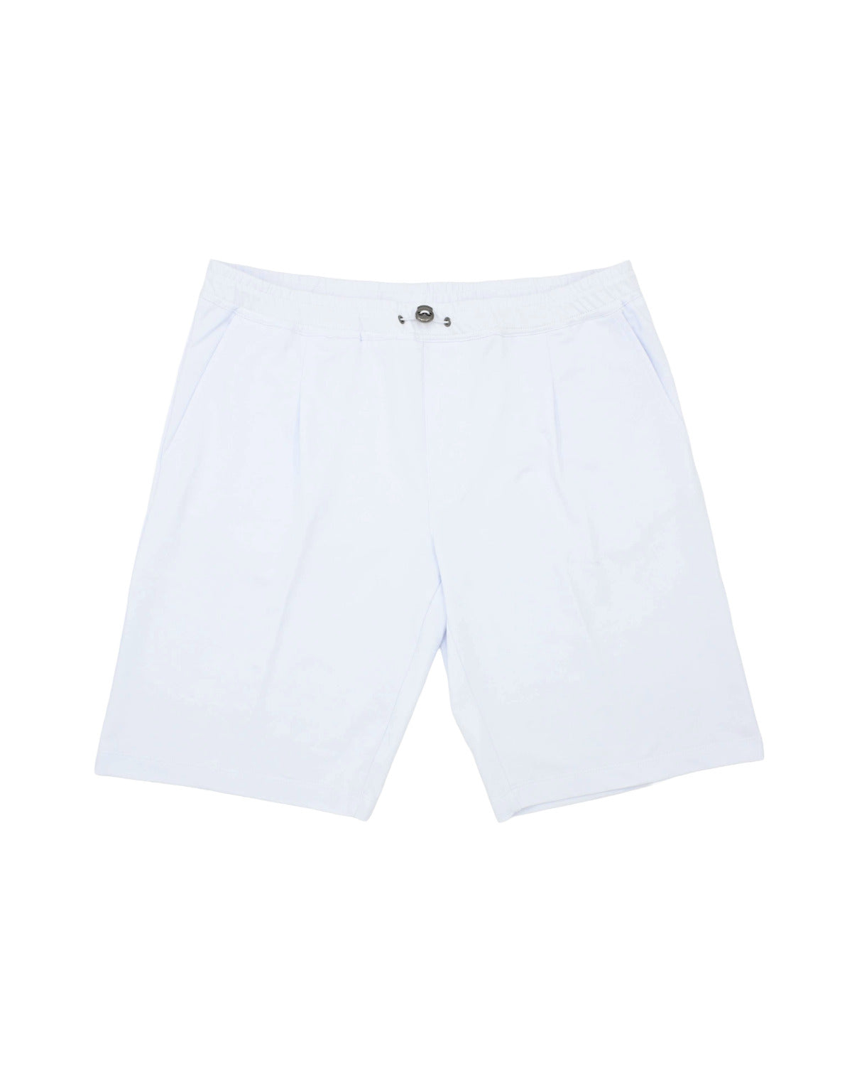 White shorts on a white background