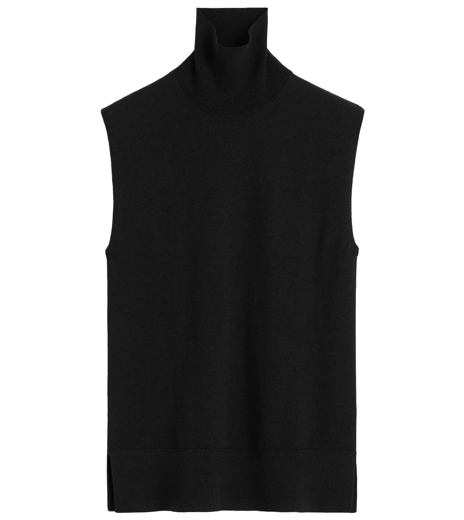 TOTEME Sleeveless Fine Turtleneck