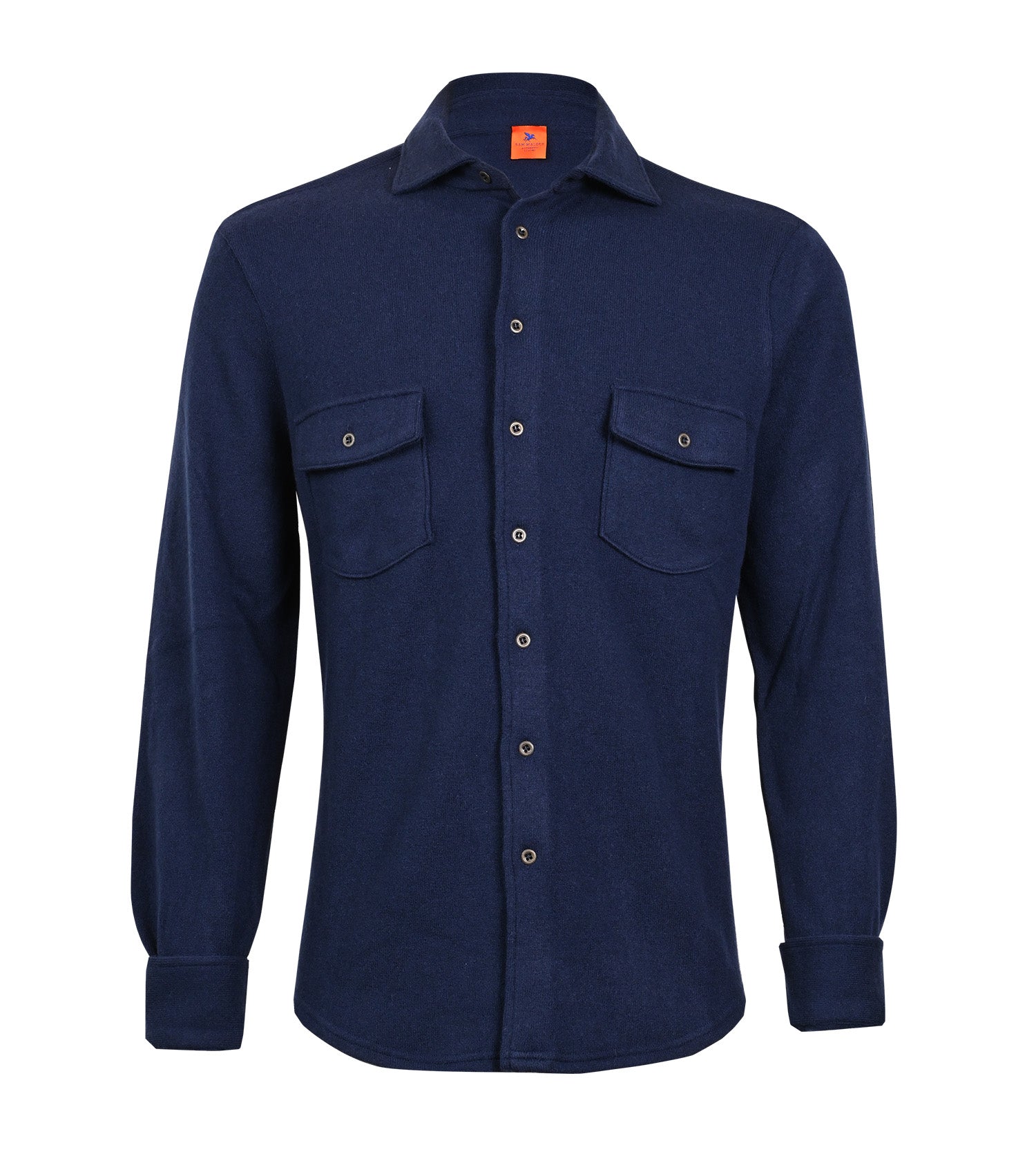 SAM MALOUF ORANGE LABEL Knit Overshirt