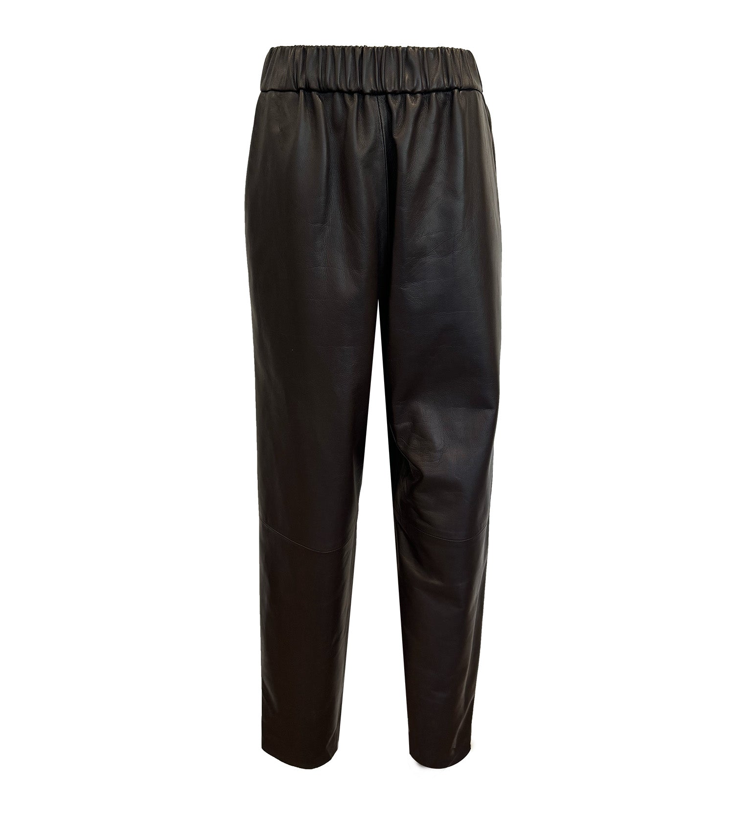 DUSAN Carrot Leather Pants