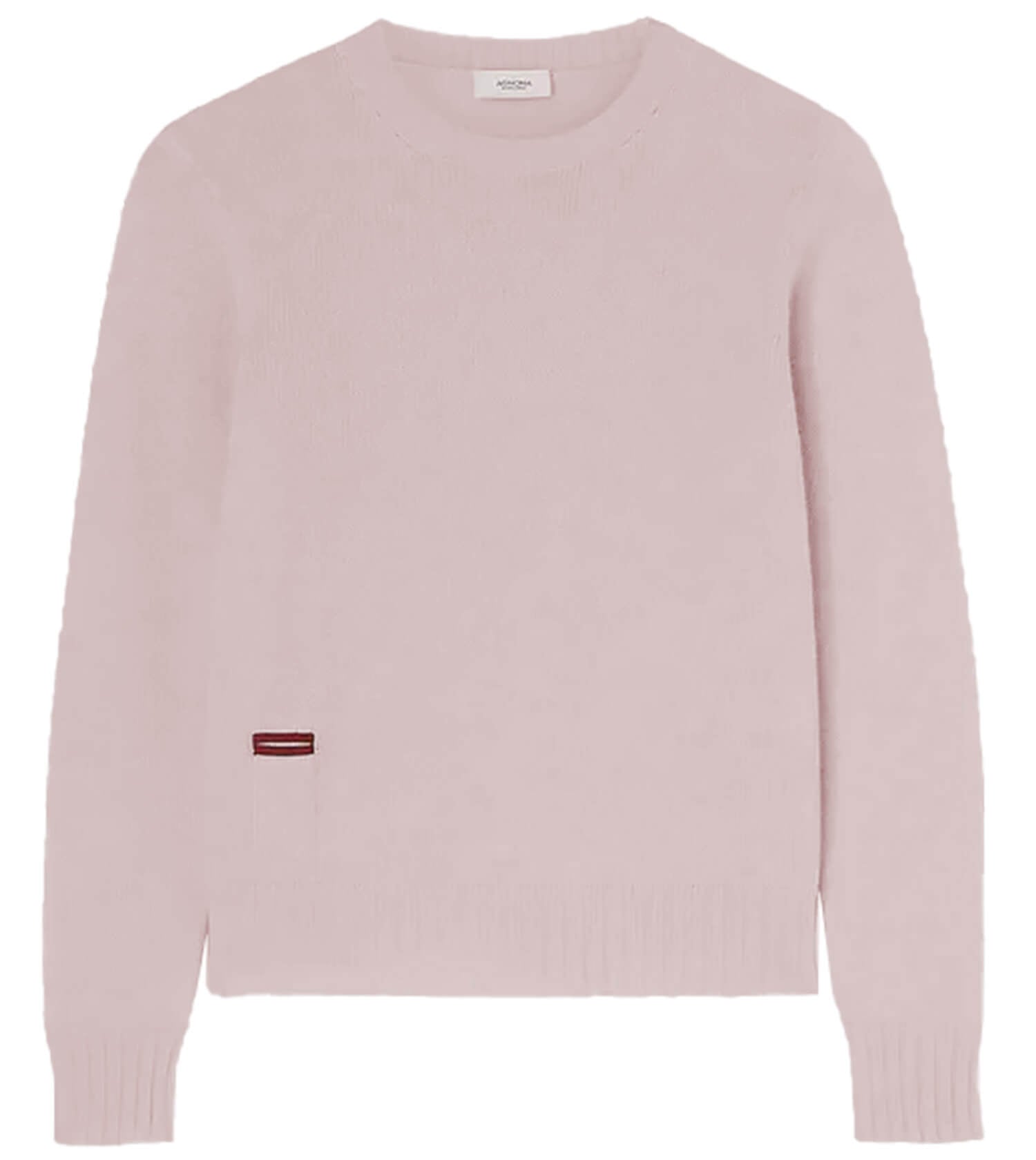 AGNONA Lipstick Crewneck Cashmere