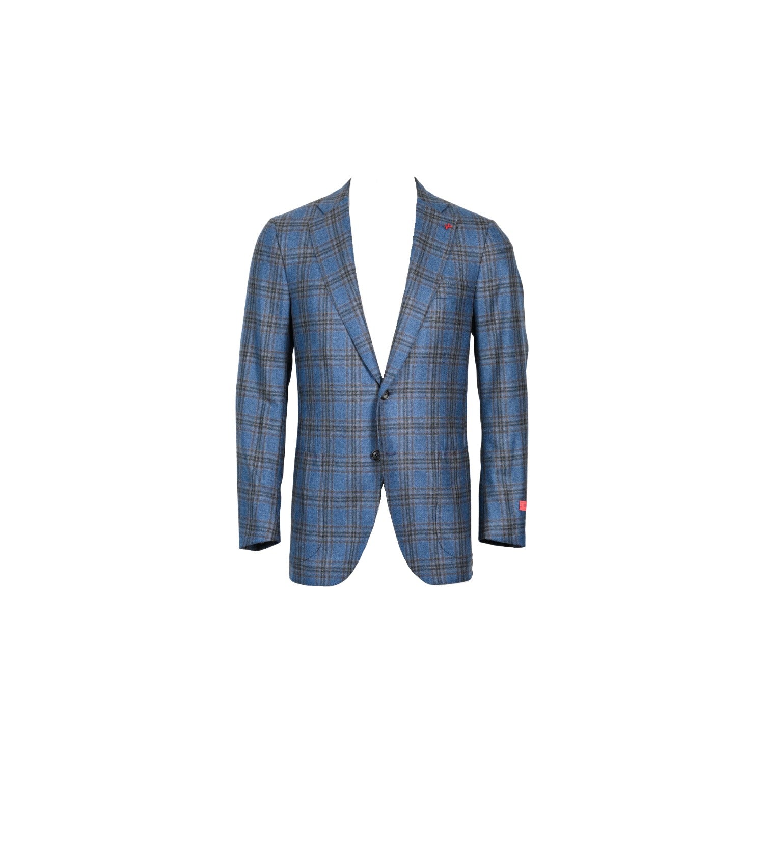 ISAIA - Over Check Cashwool