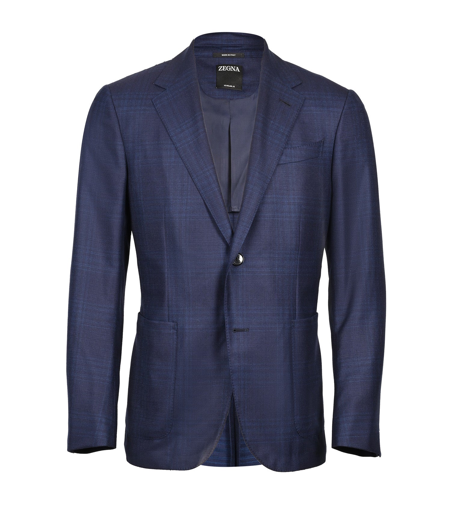 ZEGNA Wool 15 MilMil Check Sport Coat