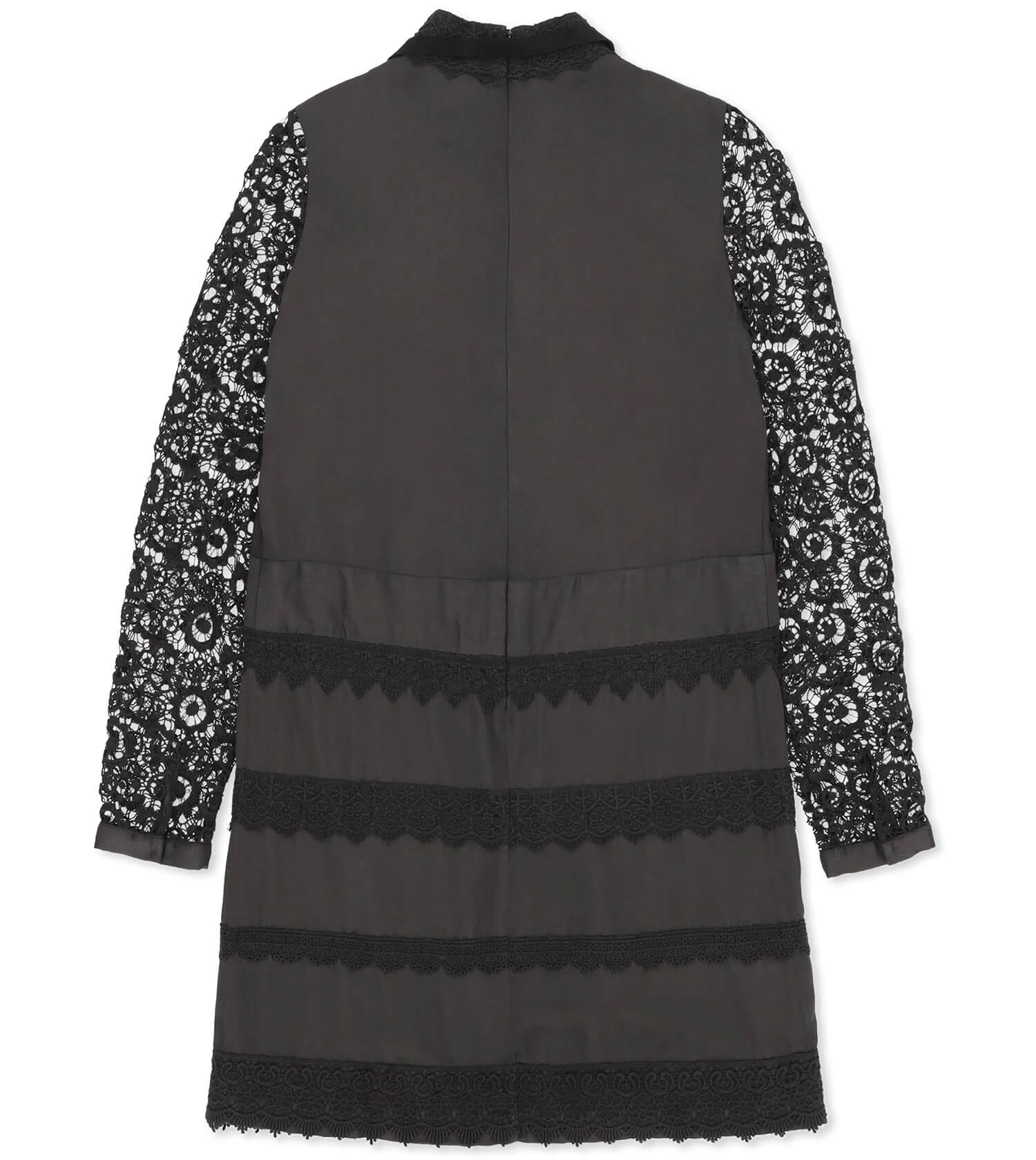 FORTELA Crochet Gervaise Satin Dress