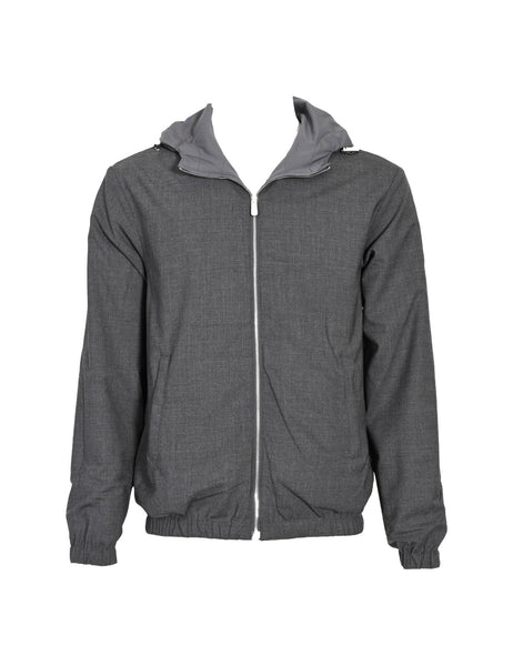 MARCO PESCAROLO Reversible Full Zip Hoodie | Sam Malouf Authentic
