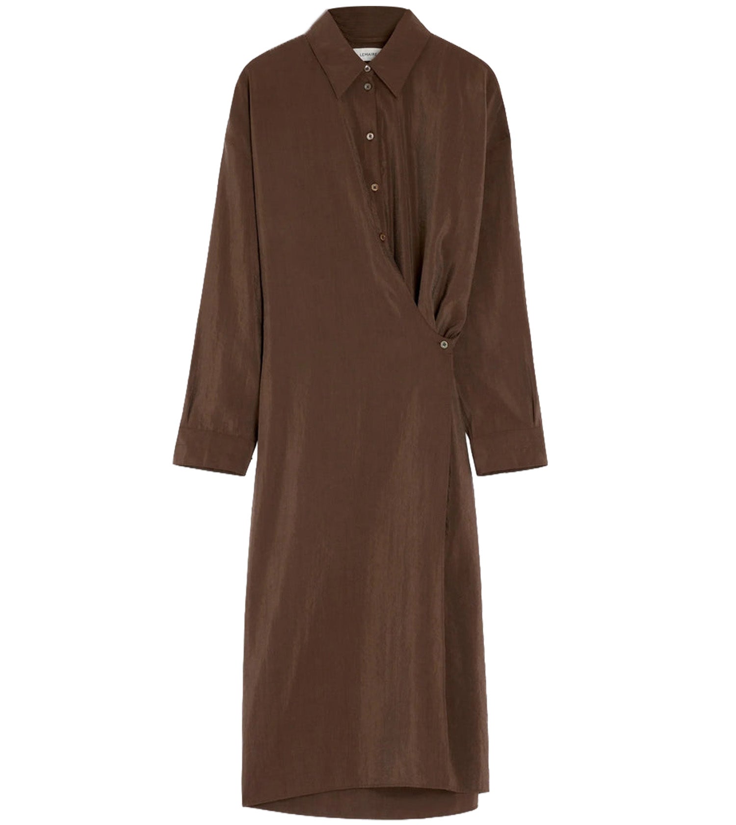 LEMAIRE Straight Collar Twisted Dress