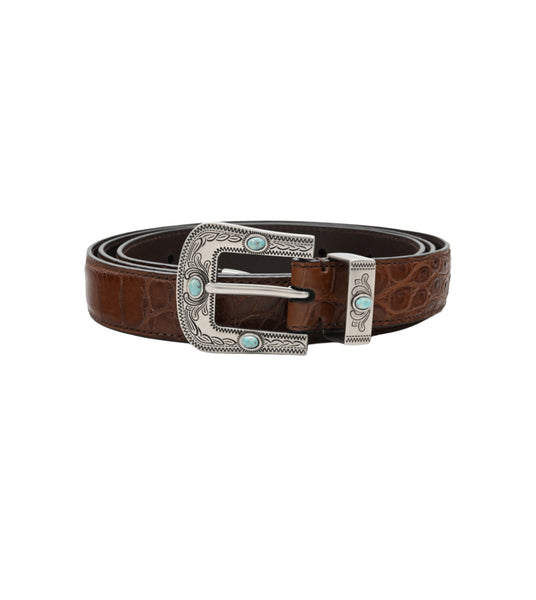 BRUNELLO CUCINELLI Leather Belt | Sam Malouf Authentic Luxury