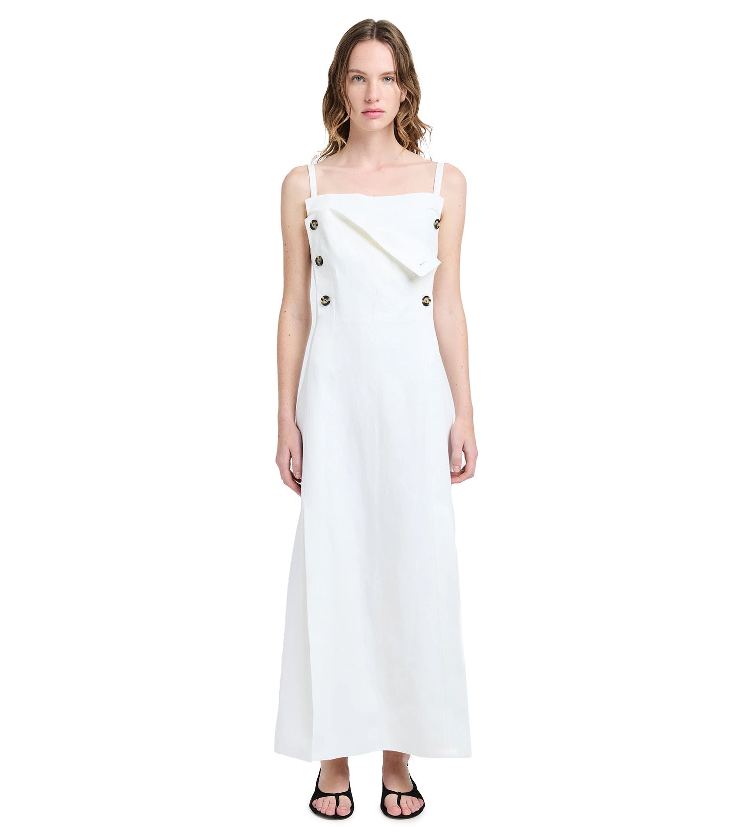 PROENZA SCHOULER Candice Dress in Linen Viscose