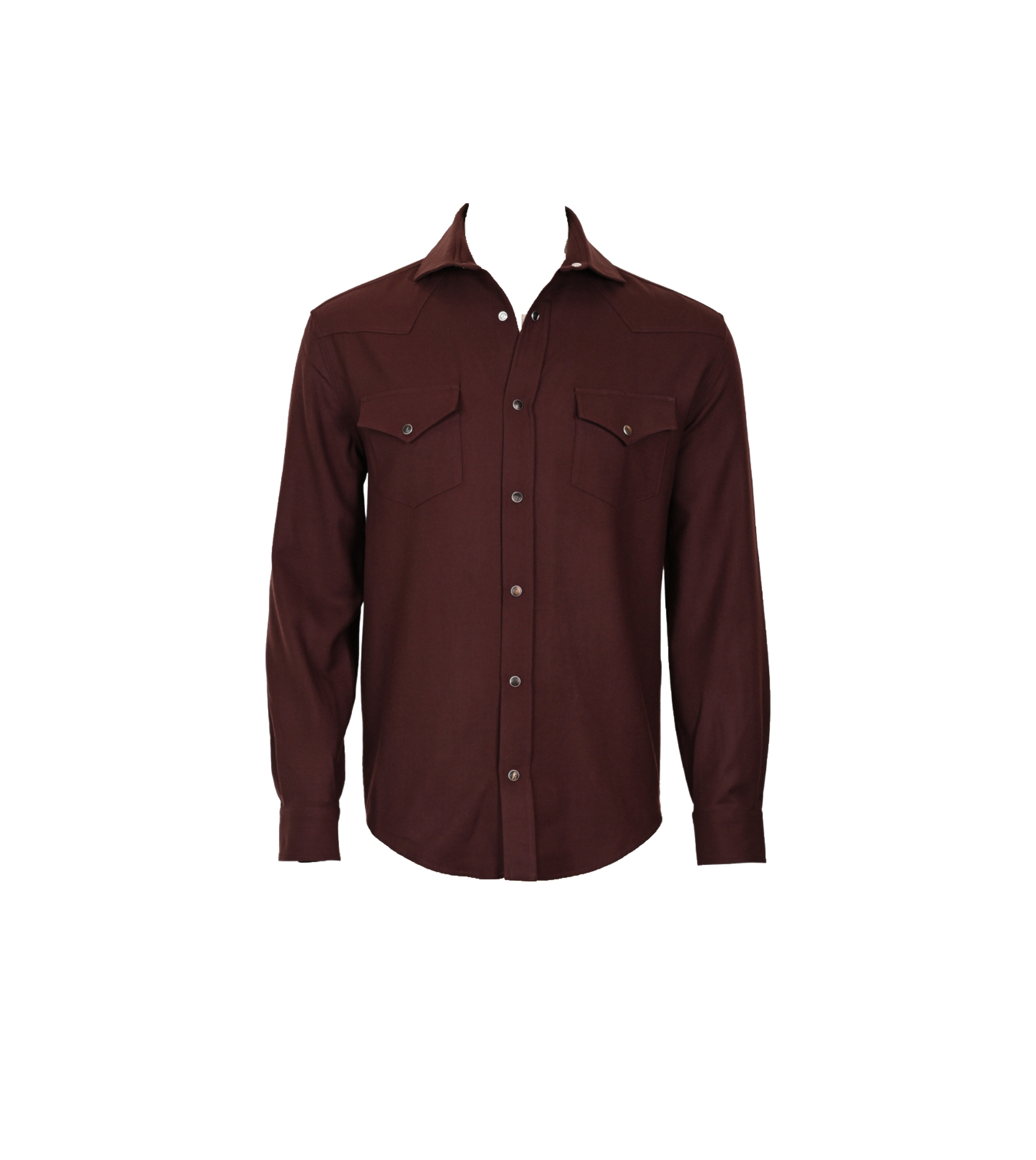 MARCO PESCAROLO Western Snap Shirt