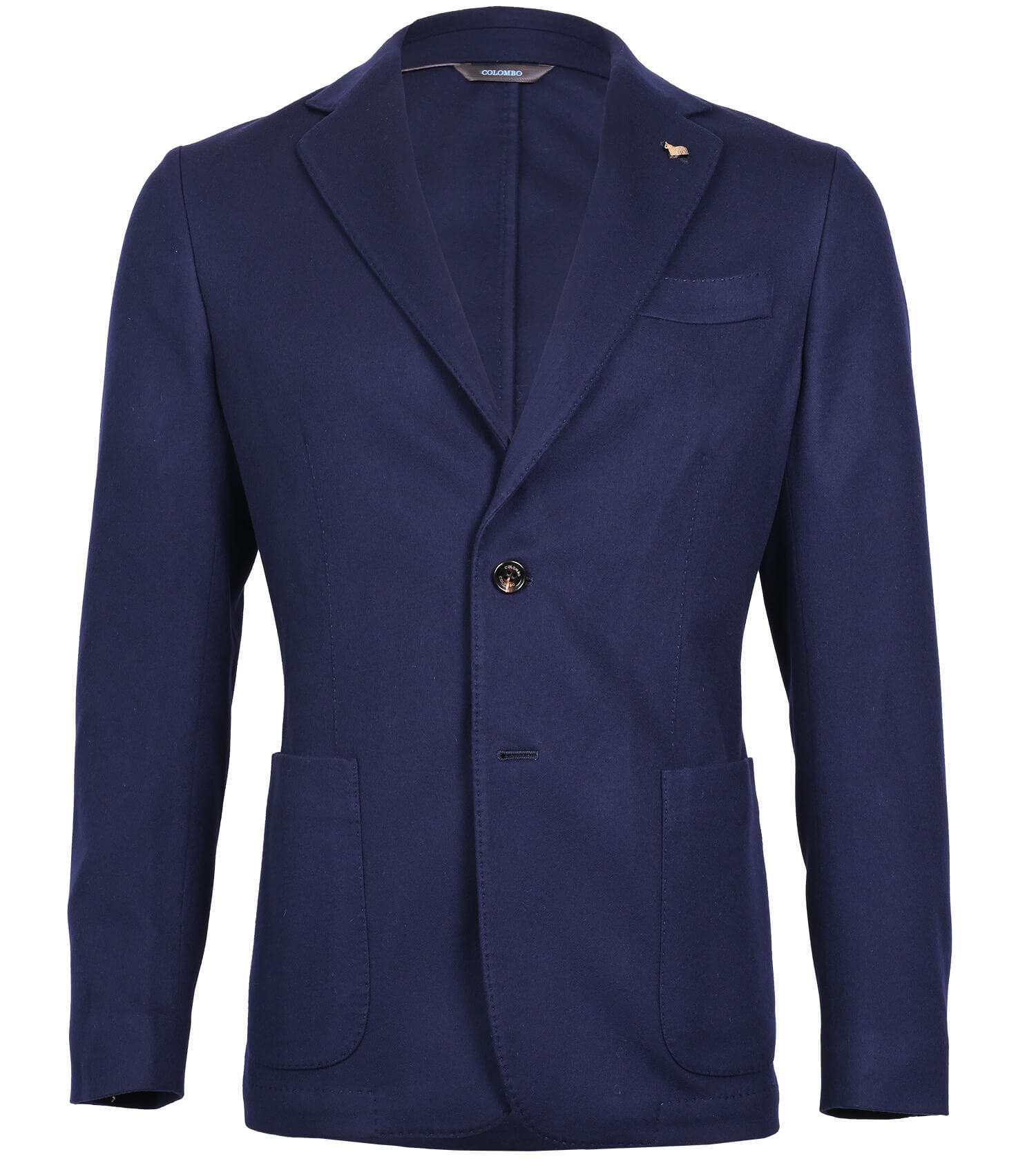 COLOMBO Single Breasted Wool Blazer