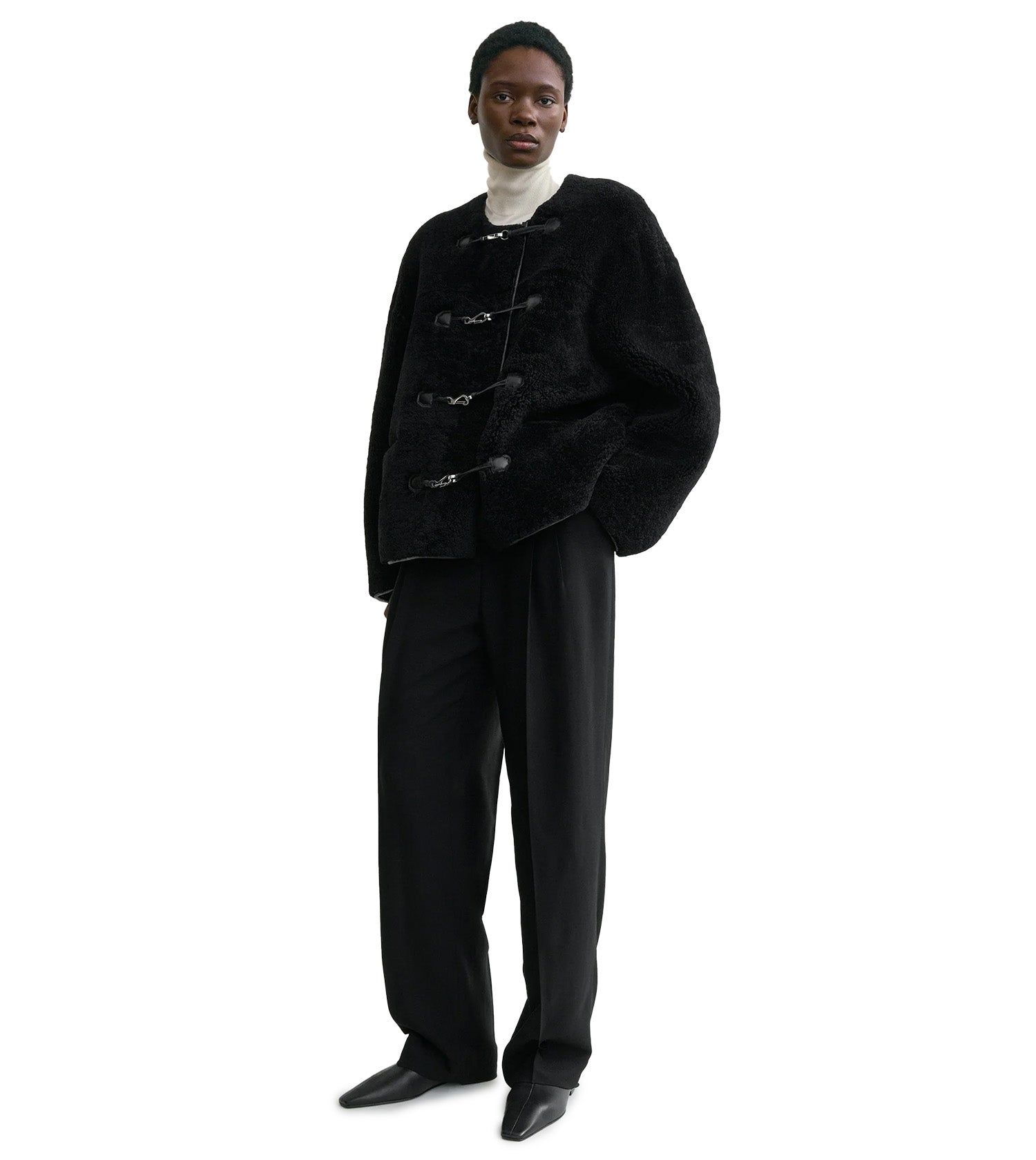 TOTÊME Plush Shearling Jacket