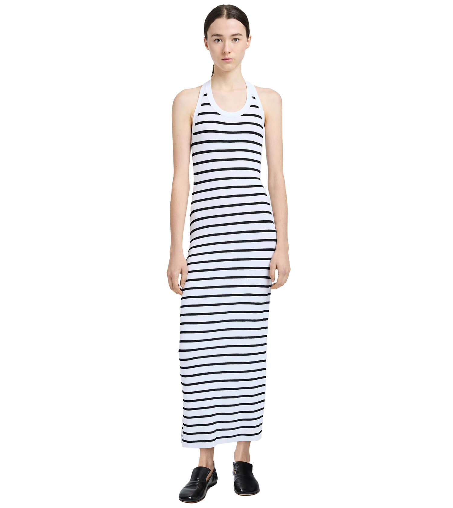 PROENZA SCHOULER Meryl Dress in Matte Viscose Rib