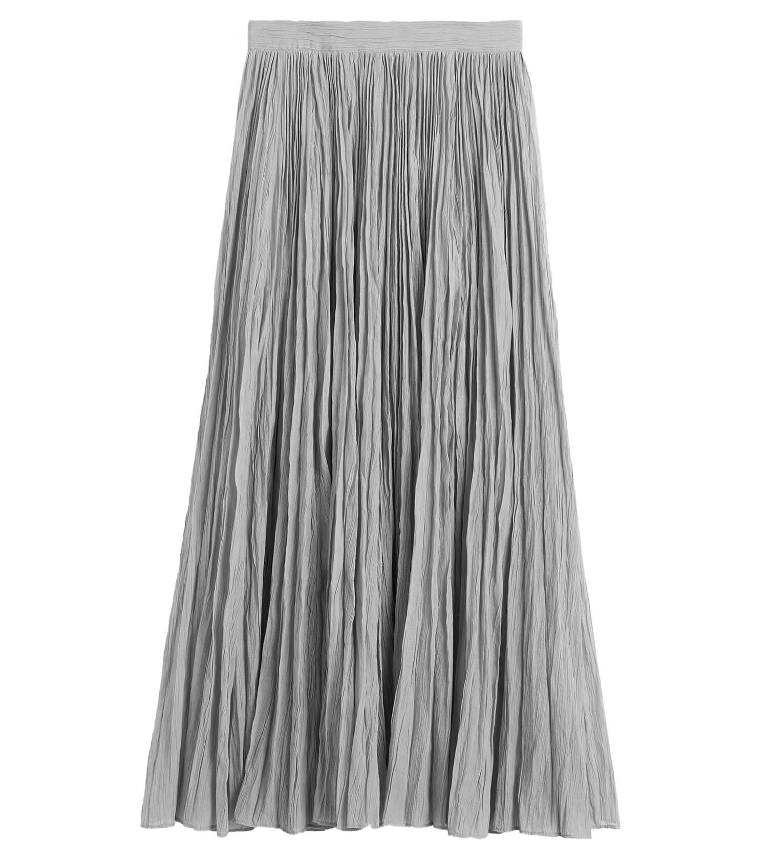 TOTEME Crinkled Plissé Skirt
