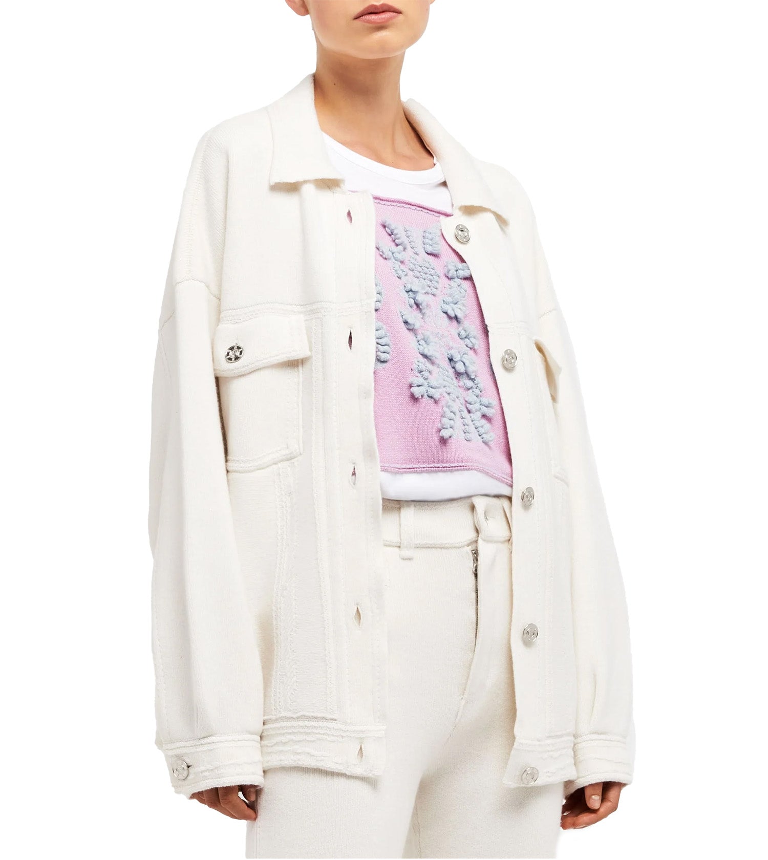 BARRIE Oversized Jacket With Denim