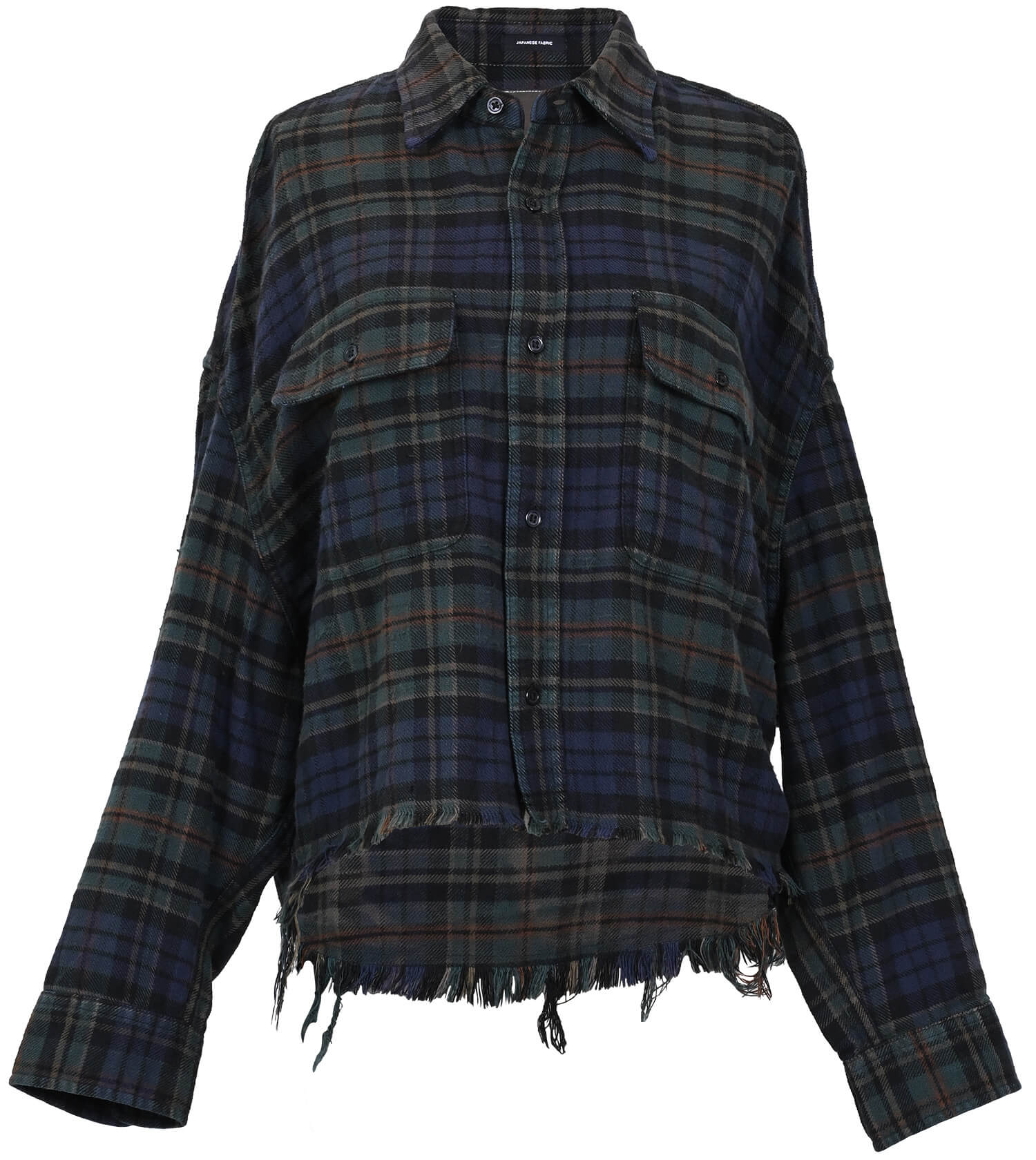 R13 Cropped Work Shirt