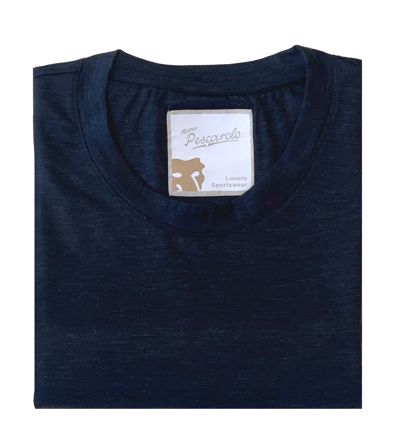 MARCO PESCAROLO Cashmere Long Sleeve Crew Neck T-Shirt +Colors