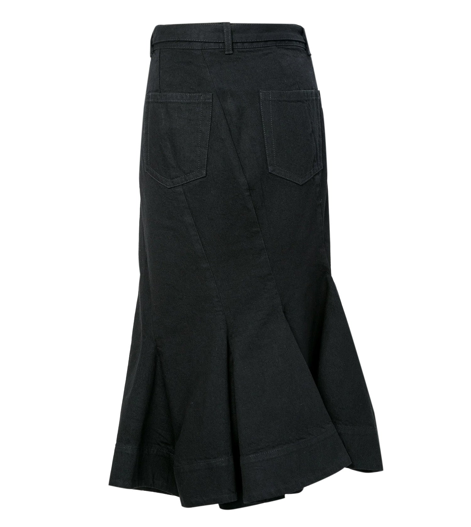 SACAI Denim Skirt Slit On The Side