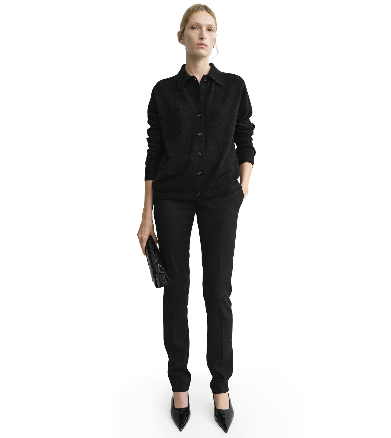 TOTEME Raglan Sleeve Cashmere Cardigan