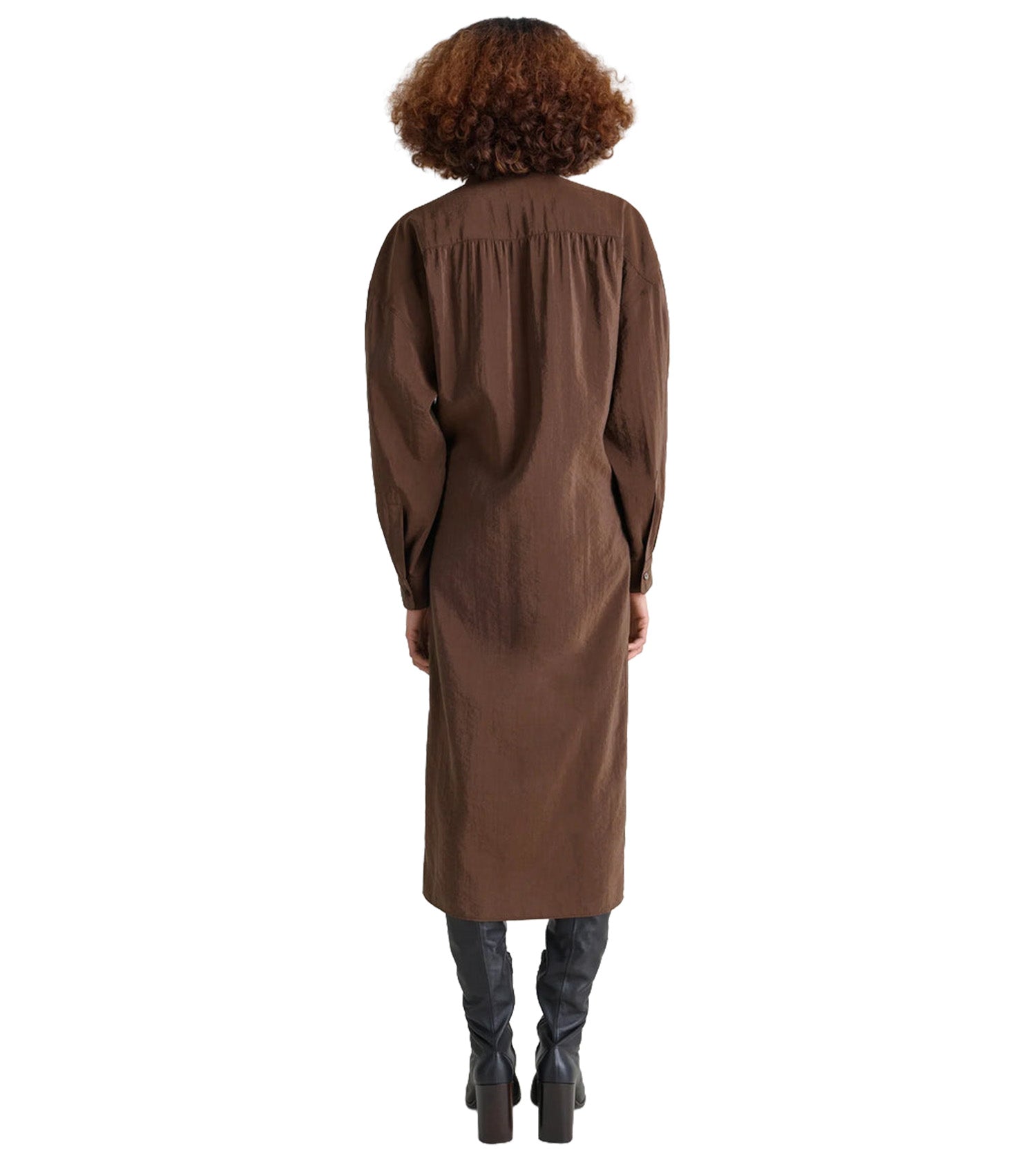 LEMAIRE Straight Collar Twisted Dress