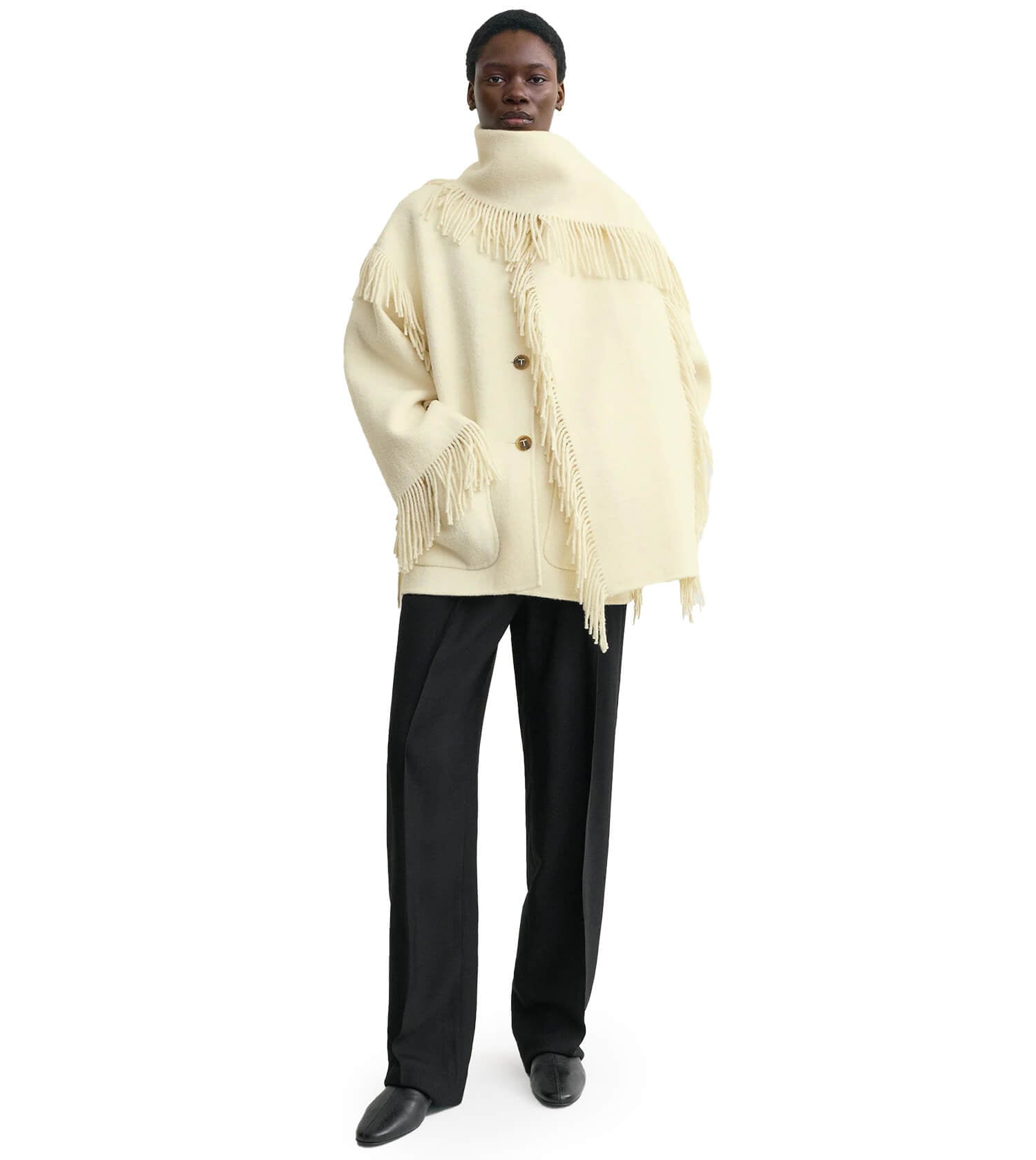TOTEME Plush Shearling Jacket