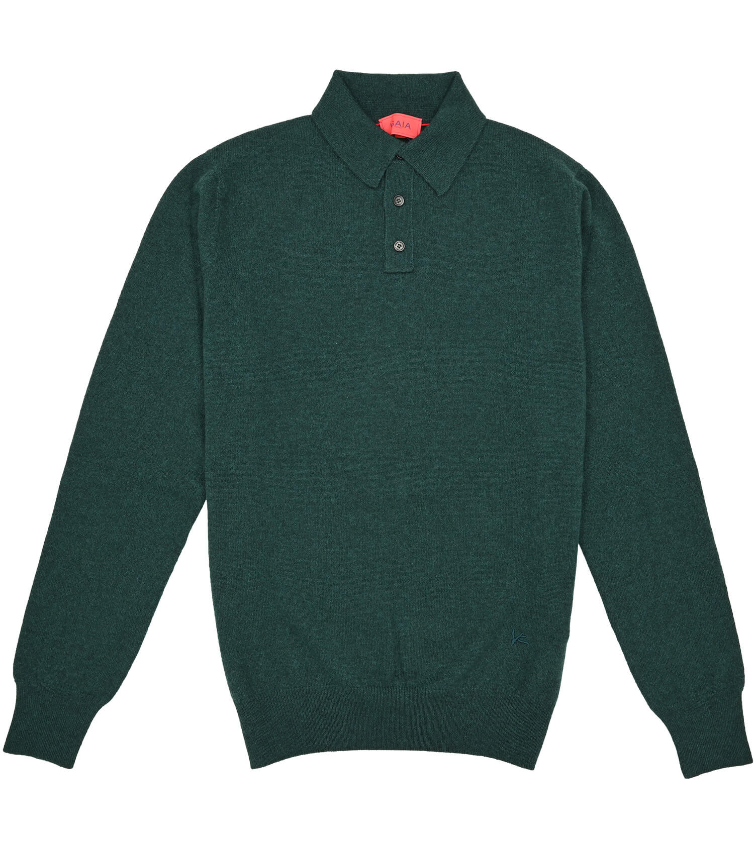 ISAIA Pure Cashmere Long Sleeve Polo