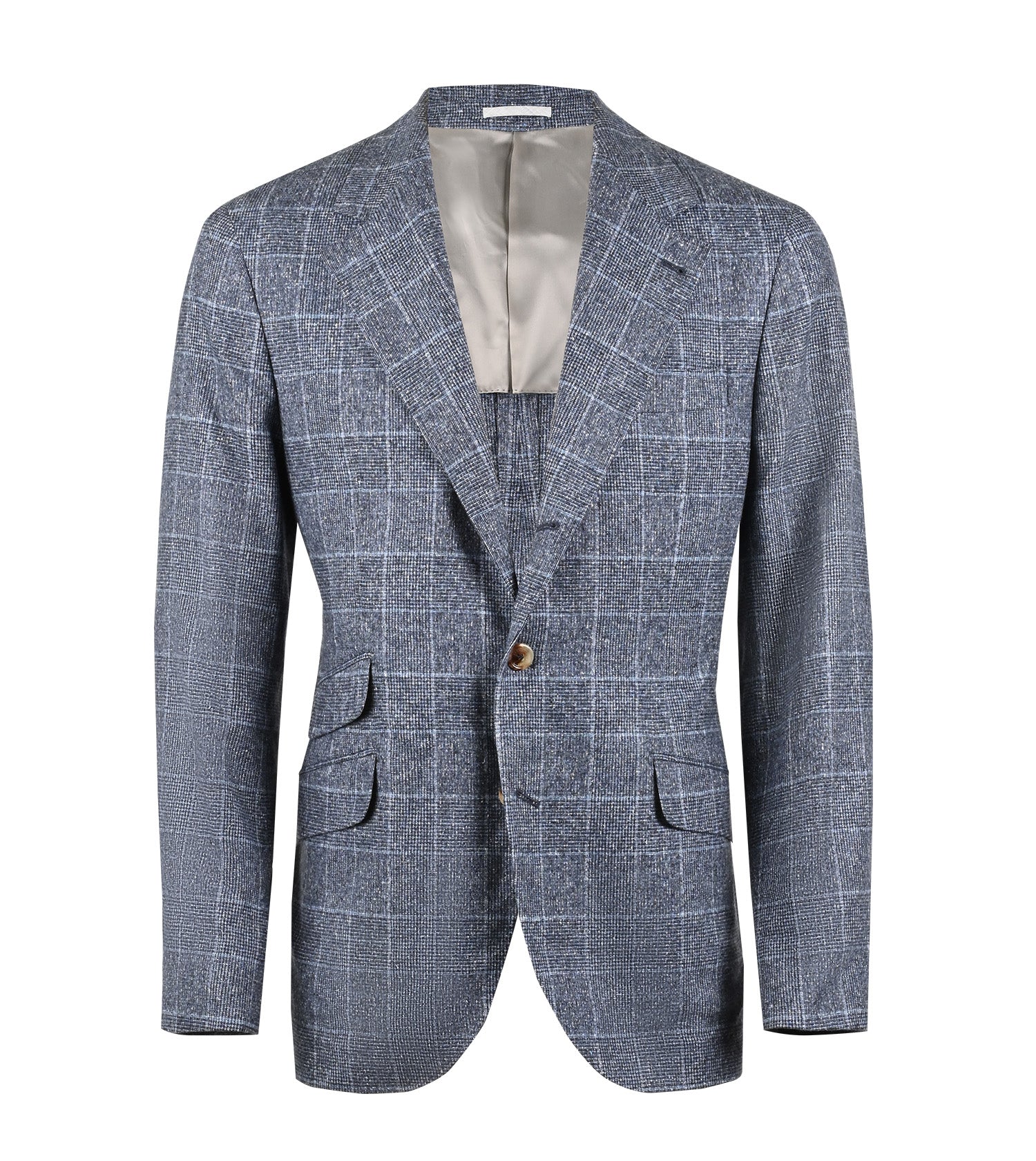 BRUNELLO CUCINELLI Check Pattern Suit