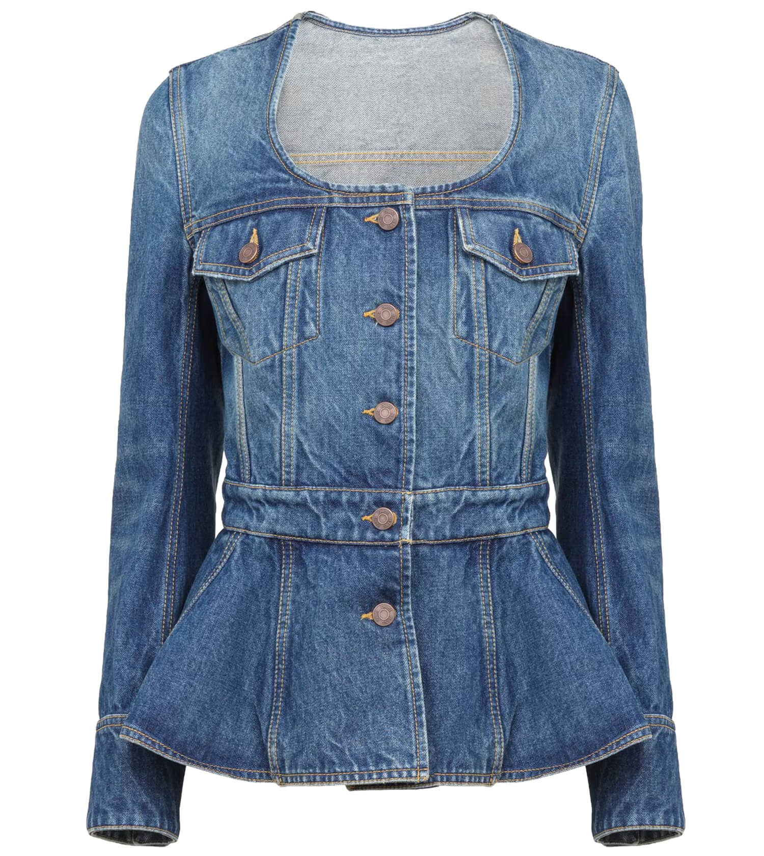 CHLOÉ Denim Jacket With Belt