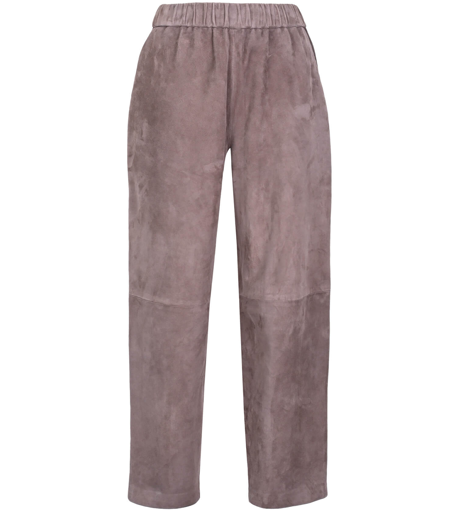 DUSAN Carrot Pants Suede Lambskin