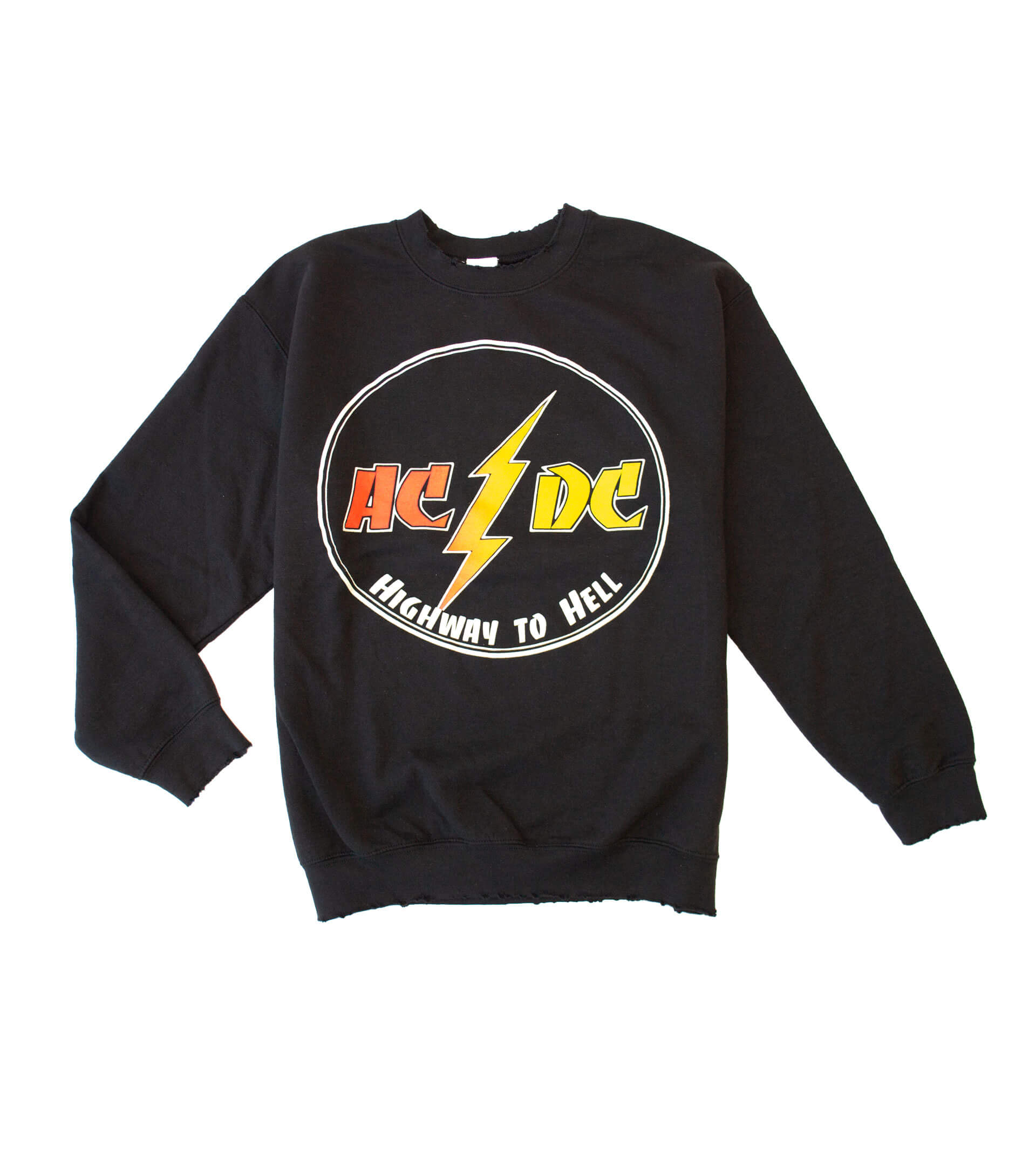 MADEWORN Fleece Sweatshirt AC/DC