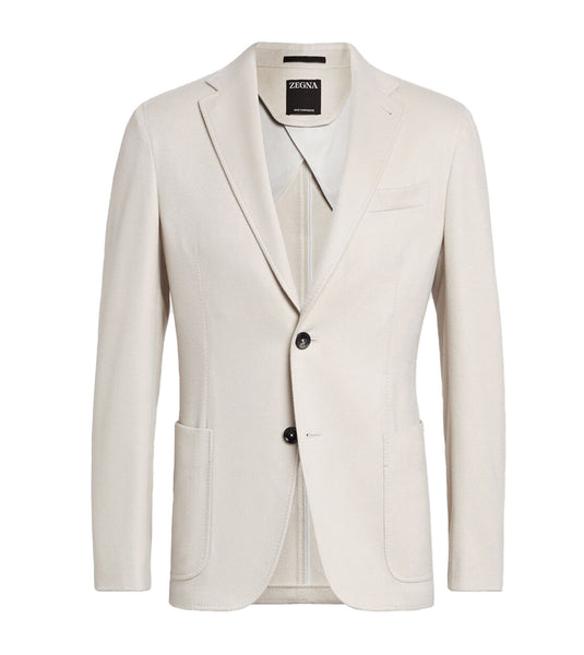 【関税込み】ZEGNA SINGLE-BREASTED OASIS JACKET Zegna - Black Oasi Cashmere Jacket | Mitchell Stores
