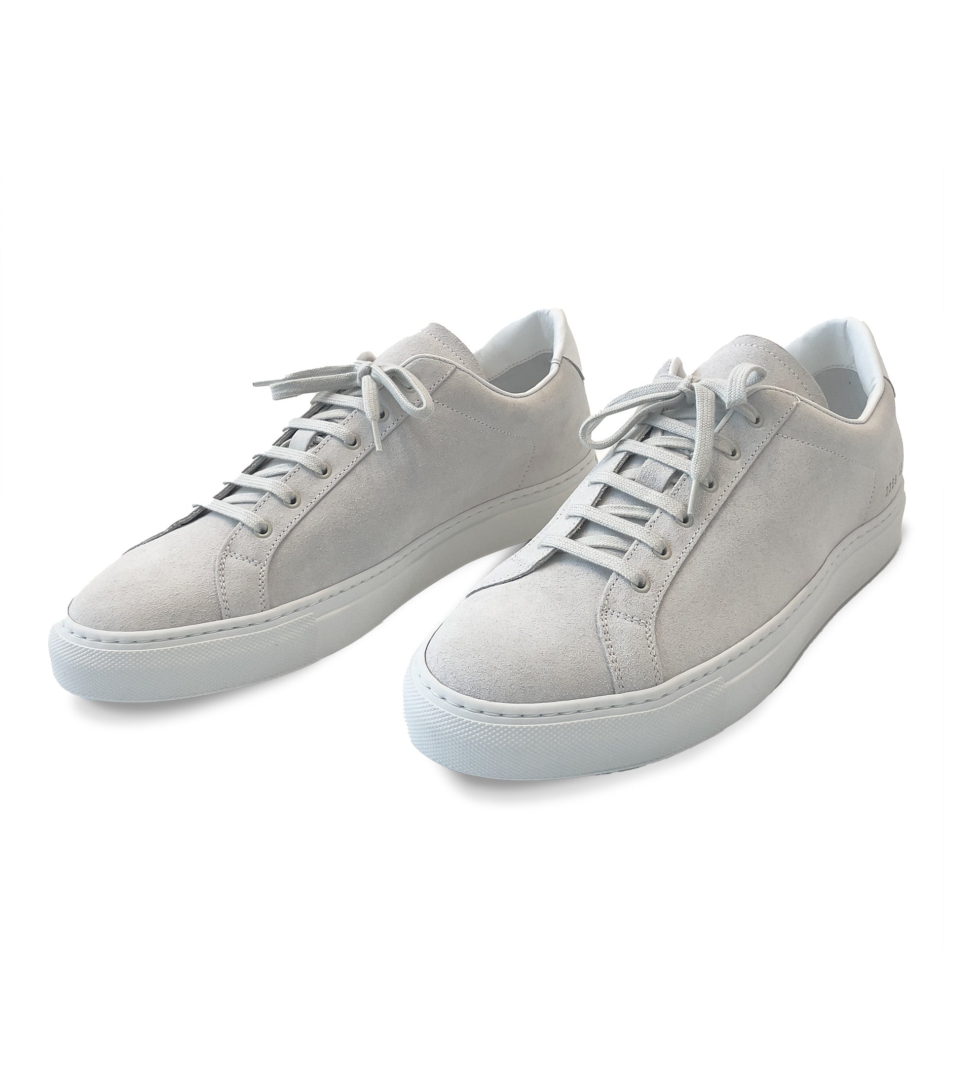 COMMON PROJECTS Retro Low in White Suede