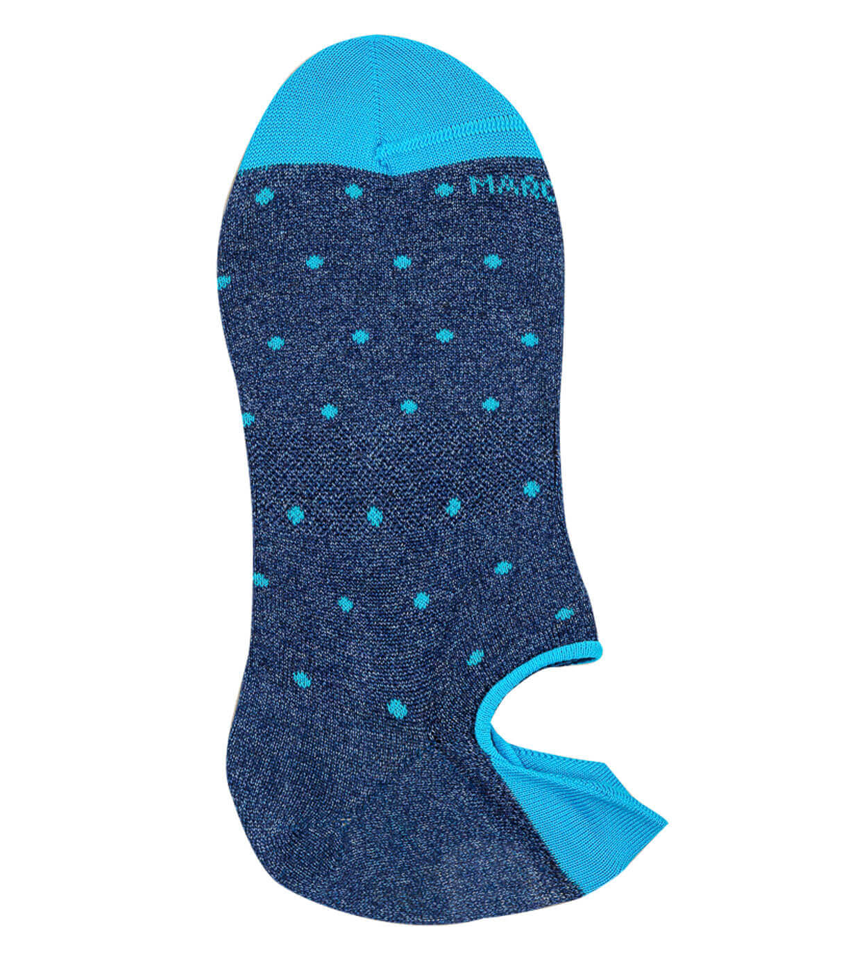 MARCOLIANI Pima Cotton Polka Dot Invisible Sneaker Sock +Colors