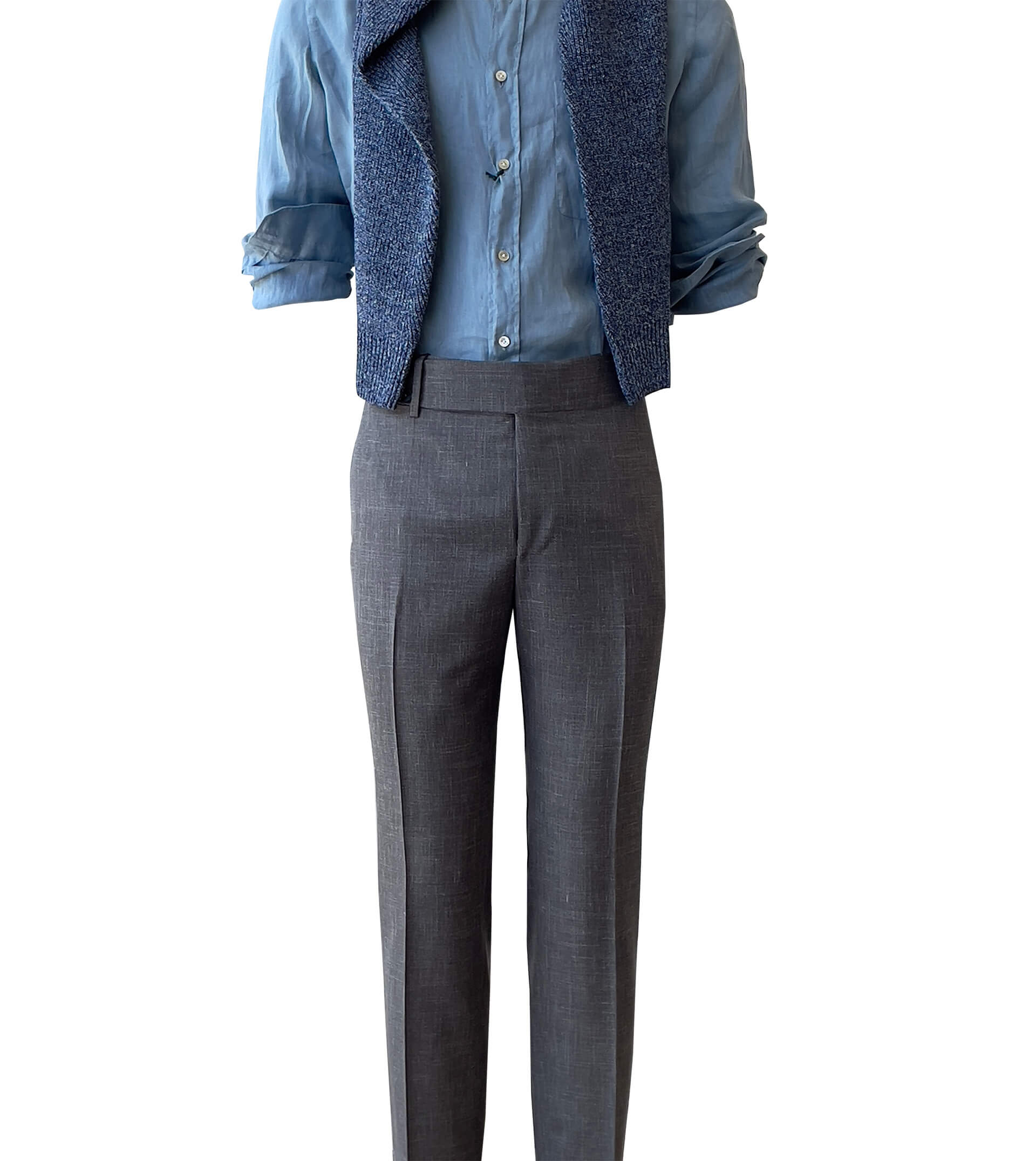 ISAIA Wool/Silk/Linen Trouser +Colors