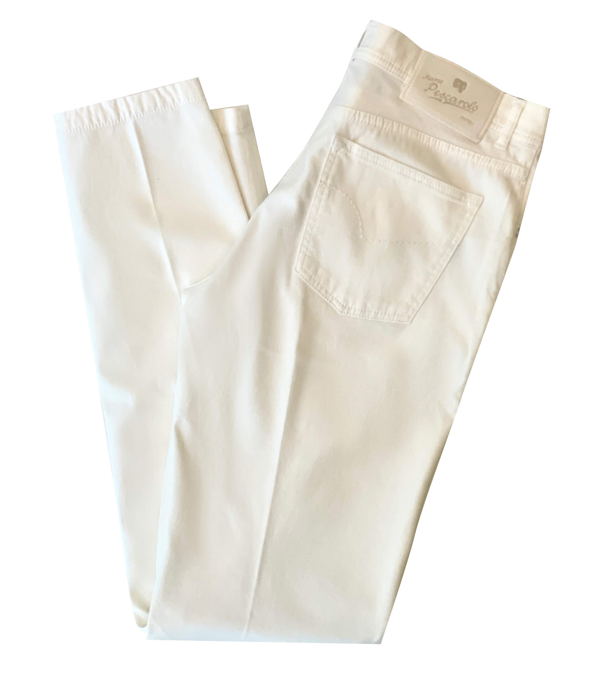 MARCO PESCAROLO Cotton Micropique 5 Pocket Pant