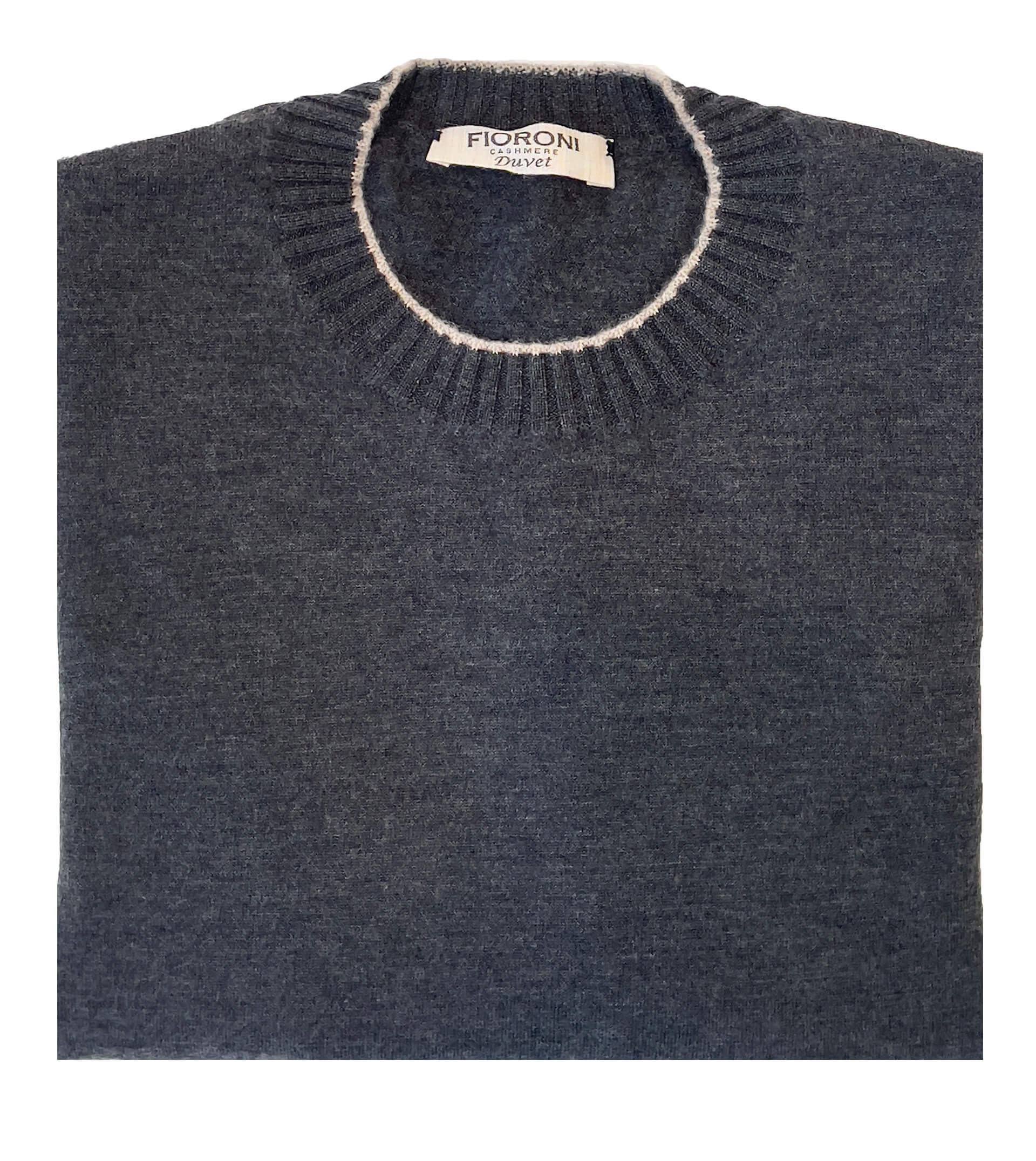 FIORONI CASHMERE Duvet Cashmere Crewneck Sweater +Colors