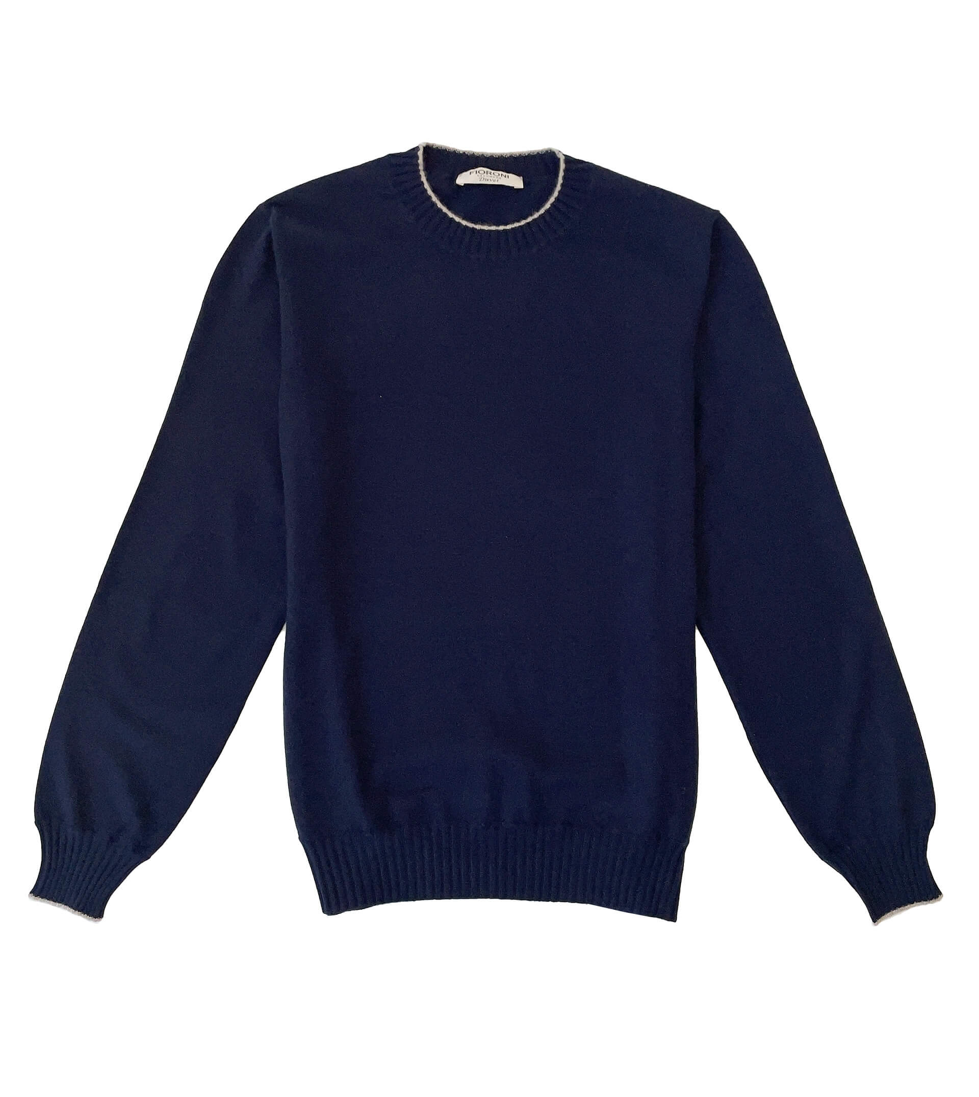 FIORONI CASHMERE Duvet Cashmere Crewneck Sweater +Colors