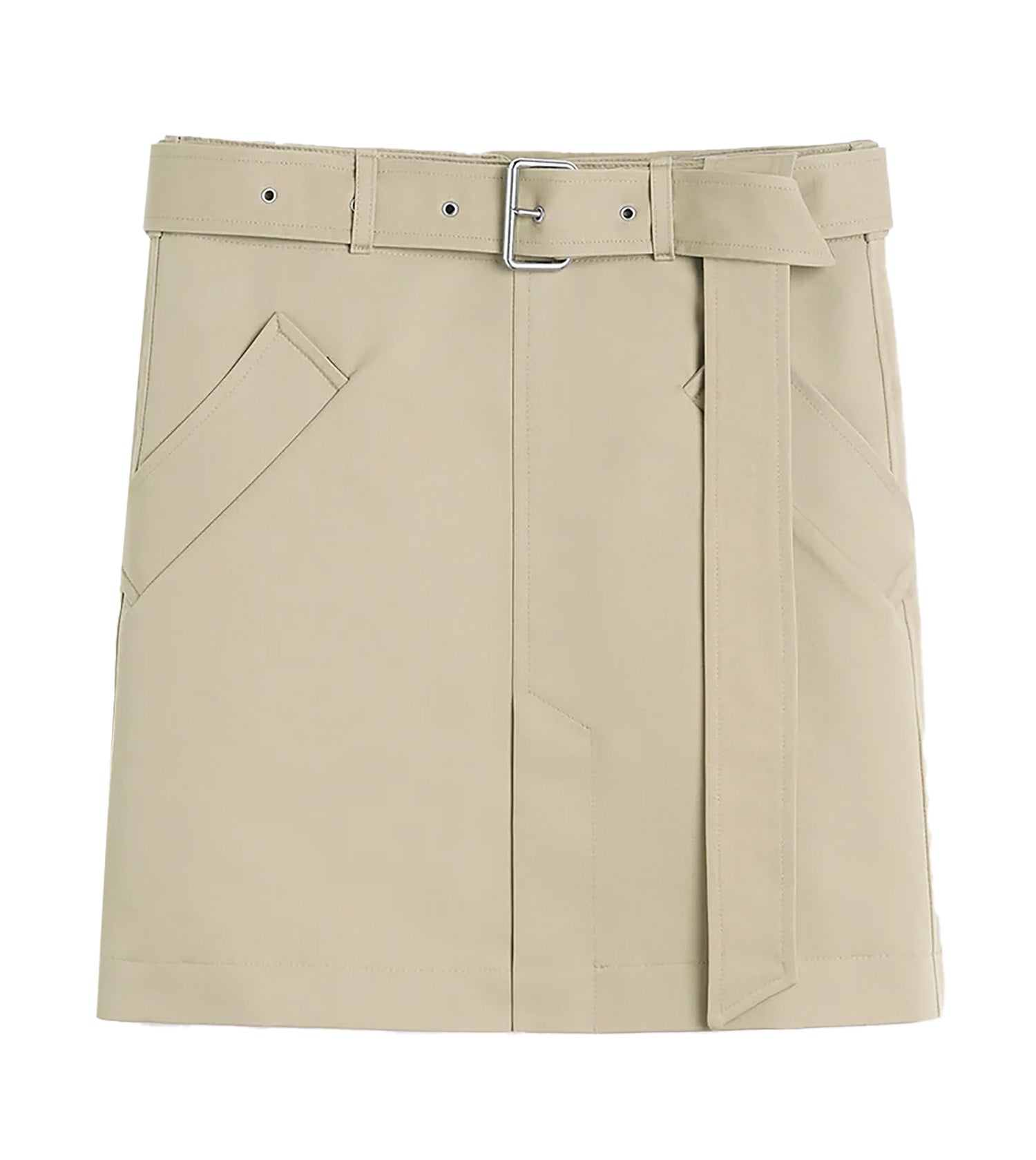 TOTEME Cotton Trench Mini Skirt